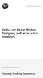 Mobile Screenshot of nimkarkedar.com